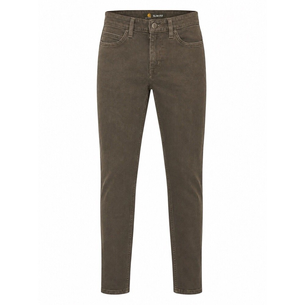 Carhartt Women's Grayish Brown Slim Fit Jeans Size 6 Cotton Blend 104214-217 EUC
